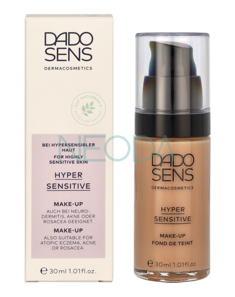 Dado Sens Hypersensitive Make-Up Foundation #01W Natural 30ml - Image 3