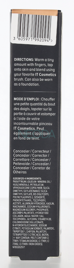IT Cosmetics Bye Bye Under Eye Concealer Waterproof 23.5 Medium Ambre - Image 2