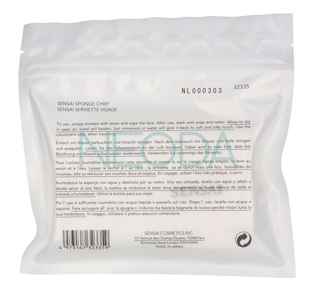 Sensai Sponge Chief - Spugnetta Struccante Professionale - Image 2