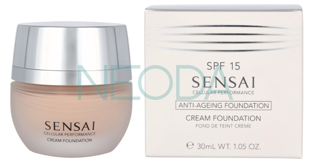 Sensai Cellular Performance Cream Foundation CF12 Soft Beige - Image 2