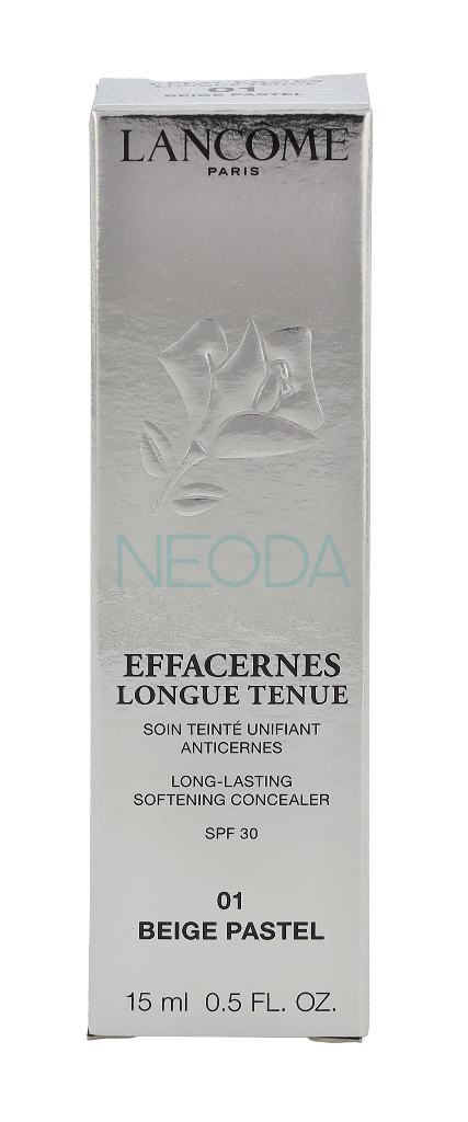 Lancôme Effacernes Longue Tenue Concealer SPF30 Beige Pastel - Image 1