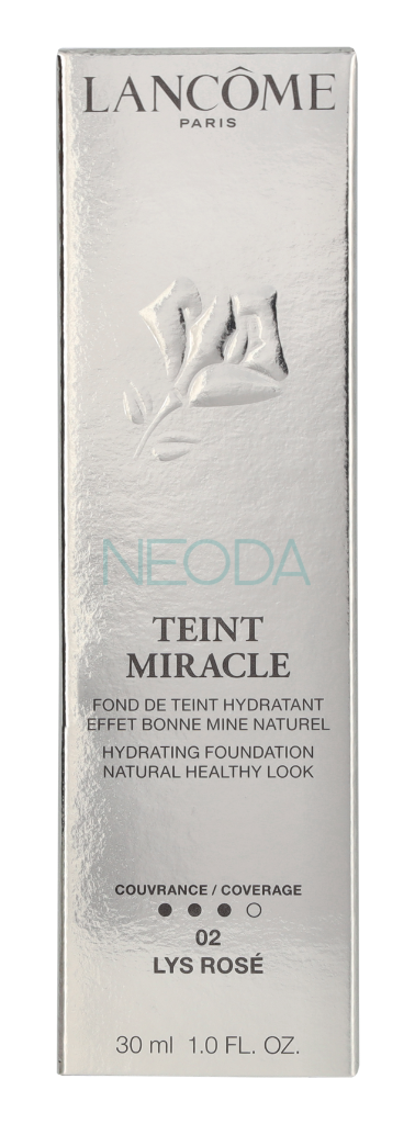 Lancome Teint Miracle Fondotinta Idratante SPF15 #02 Lys Rose - Image 1