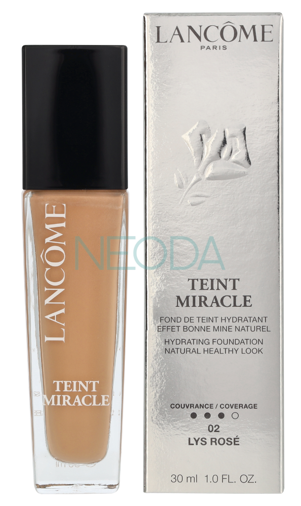 Lancome Teint Miracle Fondotinta Idratante SPF15 #02 Lys Rose - Image 3