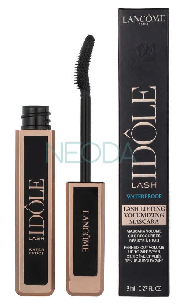 Lancome Lash Idole Mascara Waterproof Glossy Black - Image 3
