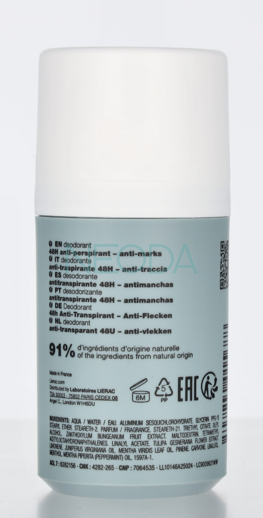 Lierac Homme Anti-Transpirant 48H Deo Roll-On - Image 2