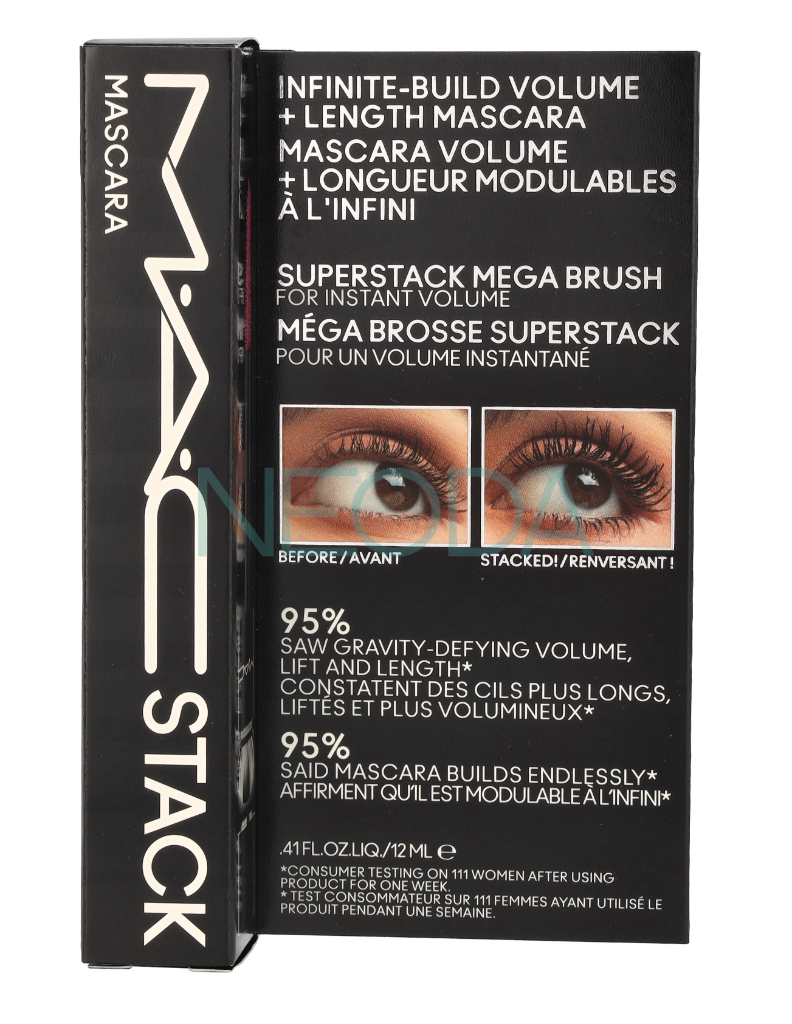 MAC Stack Macro Mascara - Nero Intensivo - Image 1
