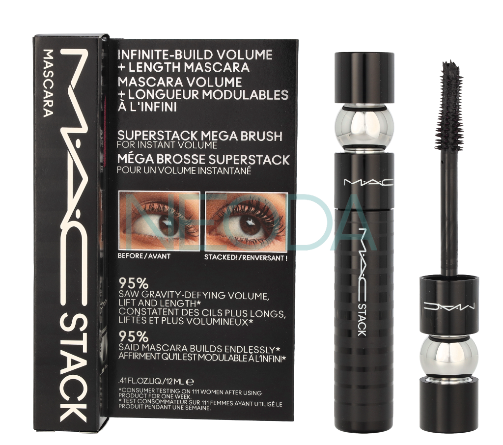 MAC Stack Macro Mascara - Nero Intensivo - Image 3
