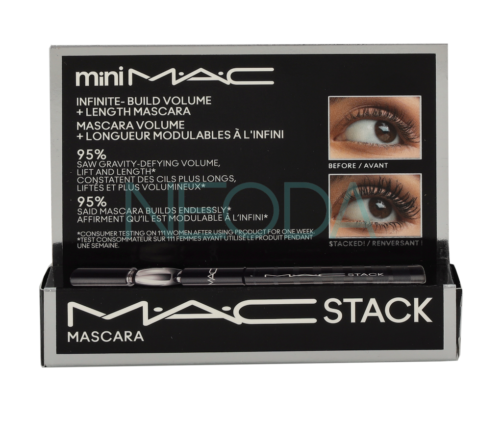 MAC Stack Micro Mascara - Volume e Definizione - Image 1