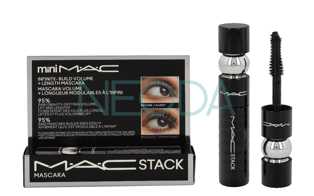 MAC Stack Micro Mascara - Volume e Definizione - Image 3