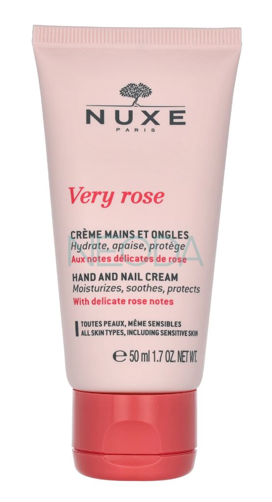 Nuxe Hand And Nail Cream Very Rose 50ml - Image 1