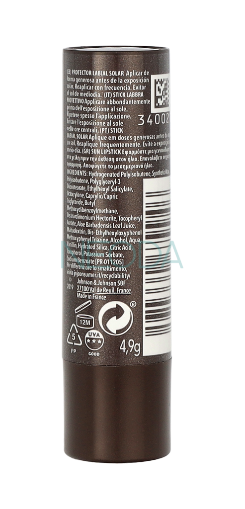 Piz Buin Stick Labbra Solare Idratante SPF30 con Aloe Vera 4.9g - Image 2
