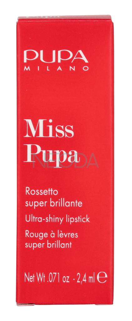 Pupa Miss Pupa Lipstick #604 Elite - Rossetto Labbra 2.4ml - Image 1