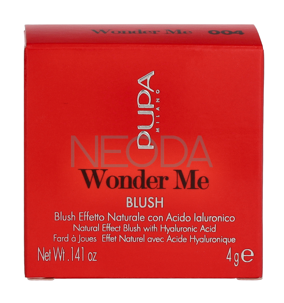Pupa Wonder Me Blush #004 True Love Matt - Fard Viso Opaco - Image 2