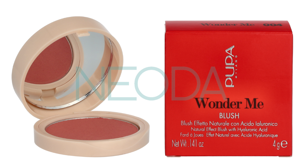 Pupa Wonder Me Blush #004 True Love Matt - Fard Viso Opaco - Image 1