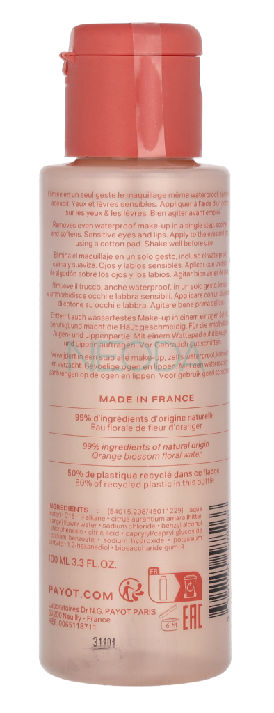 Payot Nue Bi-Phase Make-Up Remover Occhi e Labbra - Image 2