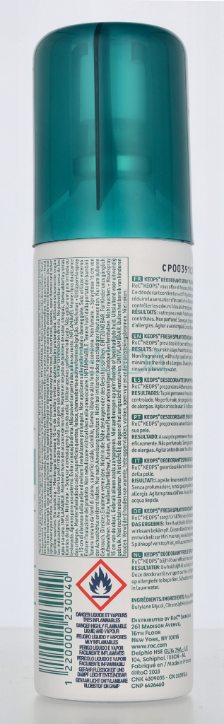 RoC Keops Deo Spray Fresh - Deodorante Spray 100ml - Image 2