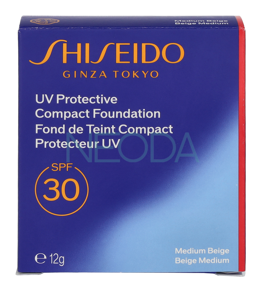 Shiseido UV Protective Compact Foundation SPF30 Medium Beige - Image 1