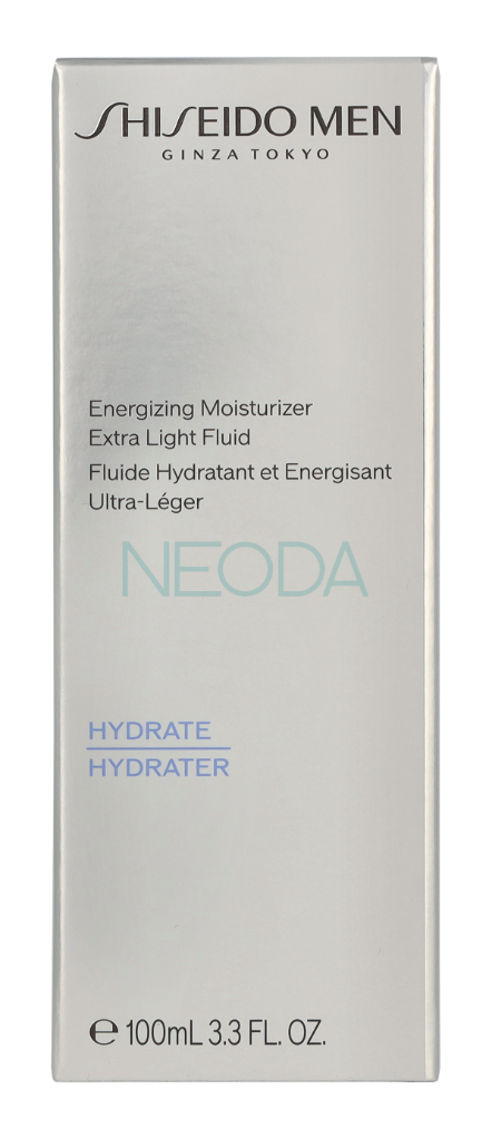 Shiseido Men Energizing Moisturizer Extra Light Fluid 100ml – Neoda