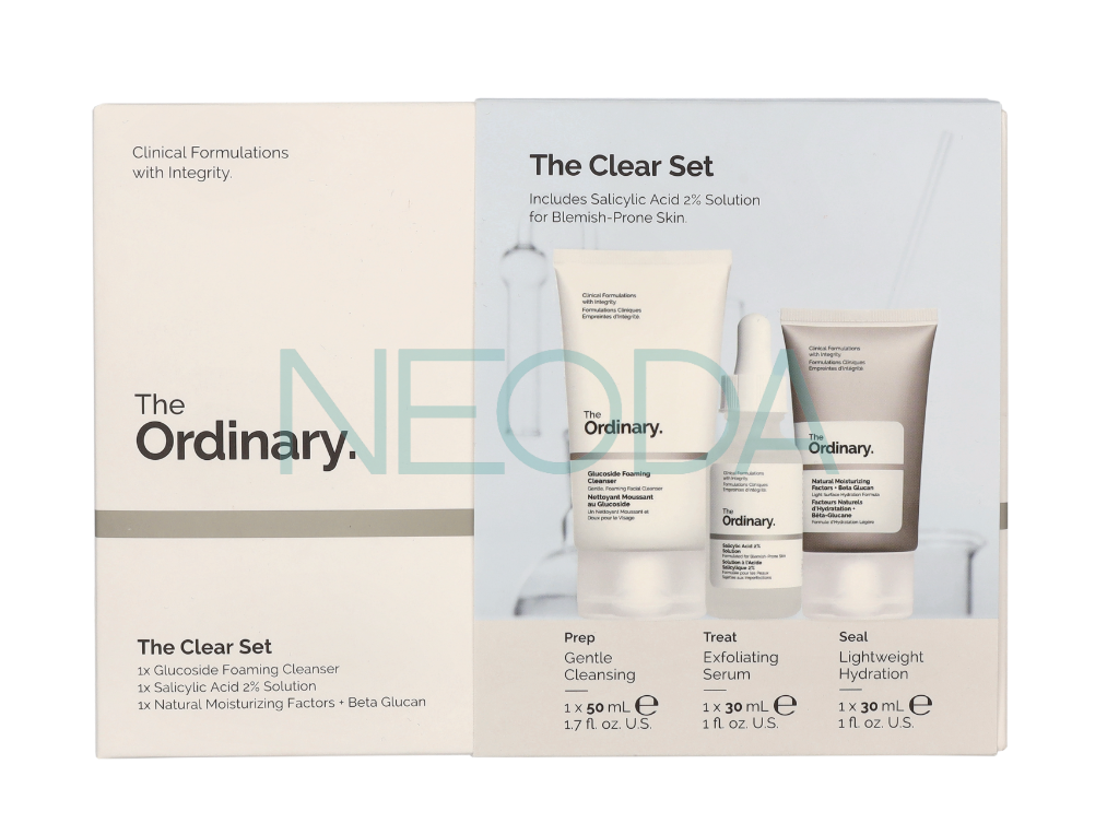 The Ordinary The Clear Set - Trattamento Viso Completo – Neoda