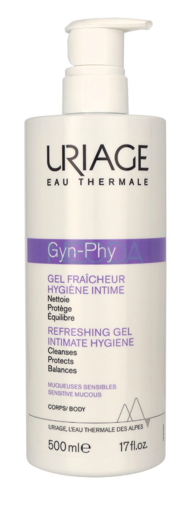 Uriage Gyn-Phy Gel Rinfrescante Igiene Intima 500ml - Image 1