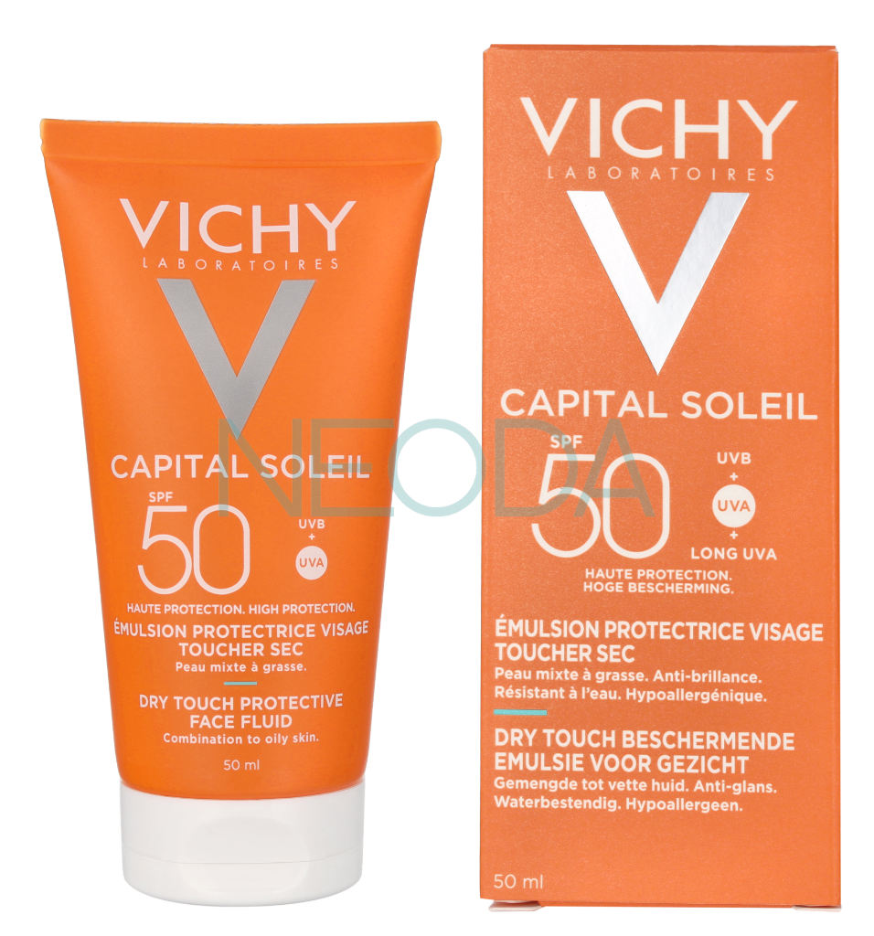 Vichy Ideal Soleil SPF50 Emulsione Viso Dry Touch 50ml - Image 3