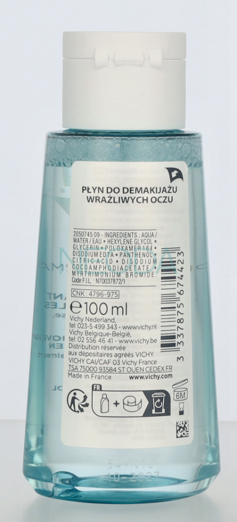 Vichy Purete Thermale Struccante Occhi Lenitivo - Image 2