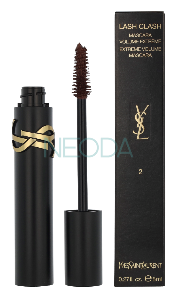 YSL Lash Clash Mascara Uninhibited Brown 8ml - Image 3