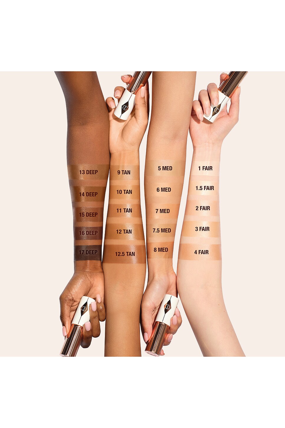 Charlotte Tilbury Unreal Skin Sheer Glow Tint #17 Deep 9g - Image 2