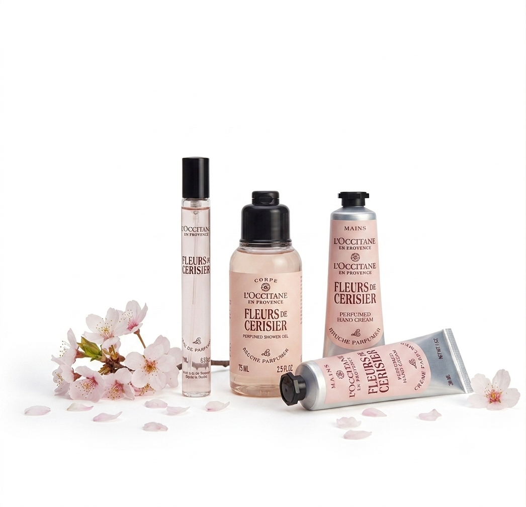 L'Occitane – Cofanetto Routine Fleurs De Cerisier