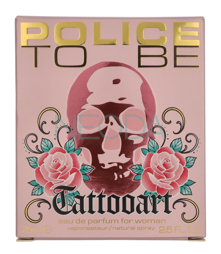 Police To Be Tattooart For Woman Edp Spray 75ml - Image 2