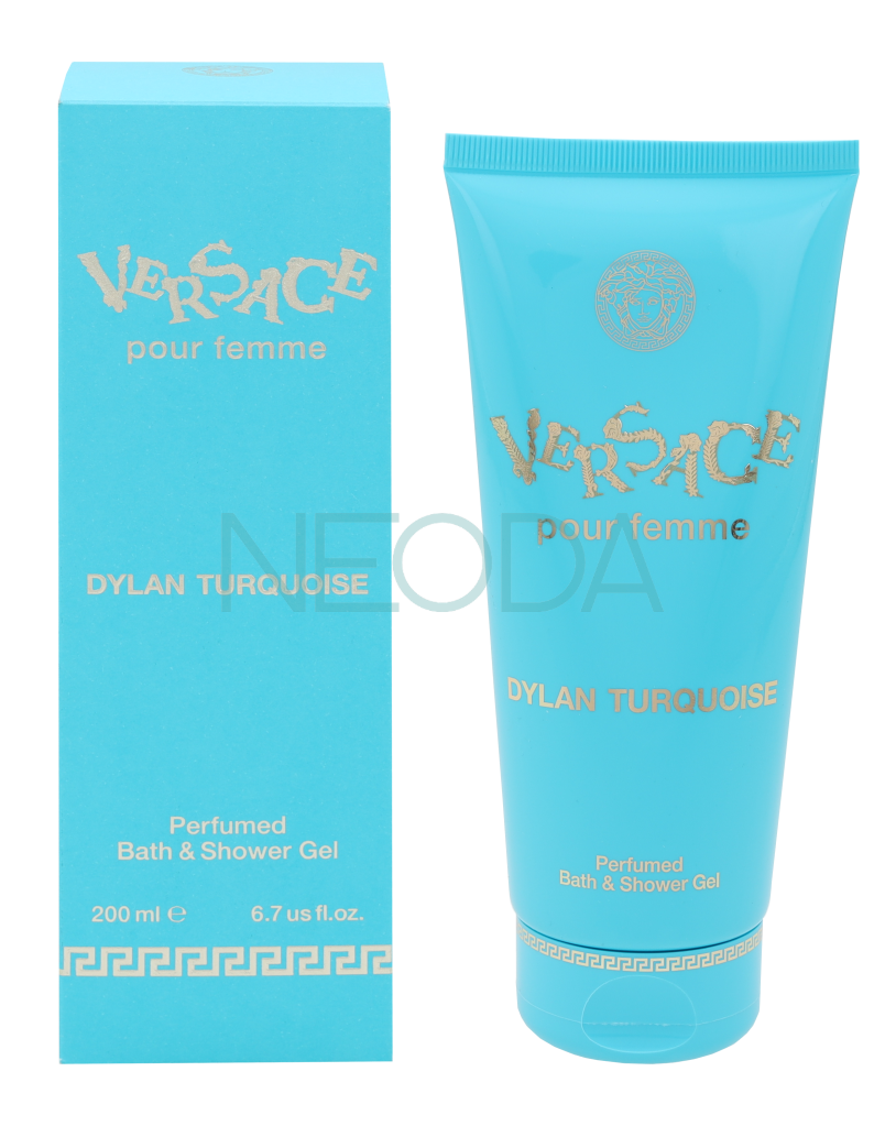 Versace Dylan Turquoise Shower Gel Donna 200ml - Image 3