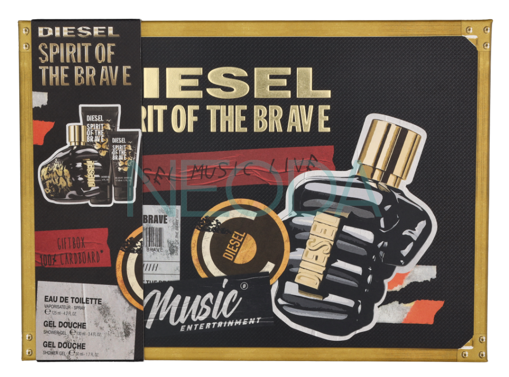 Diesel Spirit Of The Brave Set Regalo Uomo 275ml - Image 2