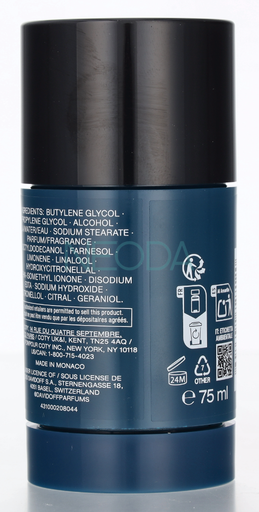 Davidoff Cool Water Man Deo Stick - 70g - Image 2