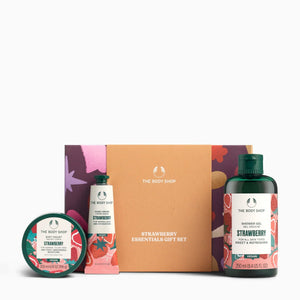 The Body Shop G3 Small Strawberry Giftset - Set Corpo Fragola