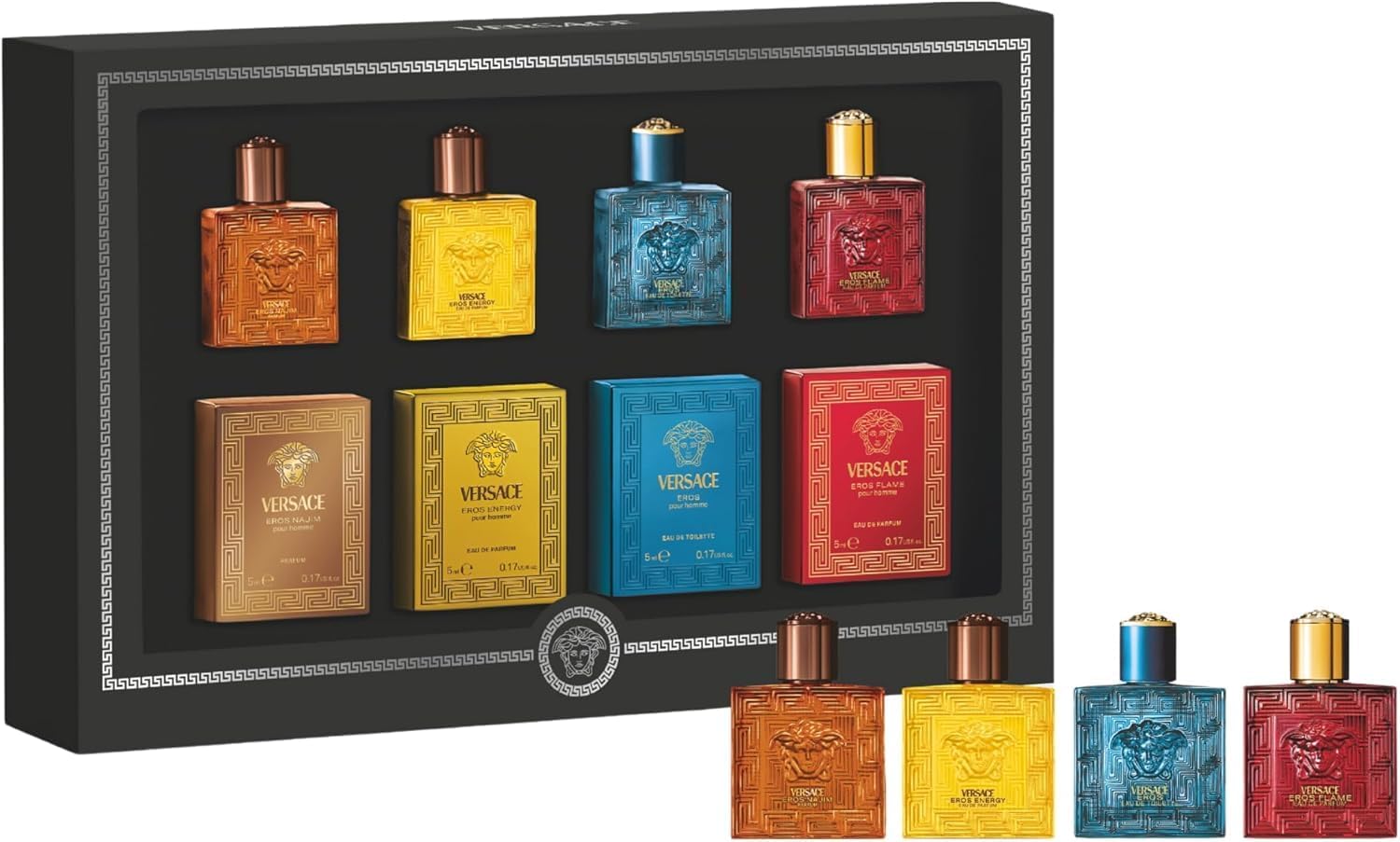 Versace Miniature Set Men - 4 Profumi 5ml - Image 2