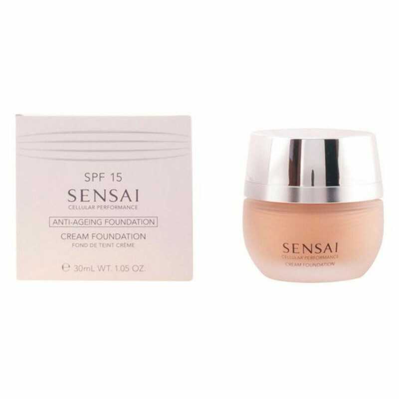 Sensai Cellular Performance Cream Foundation CF23 Almond Beige 30ml - Image 1