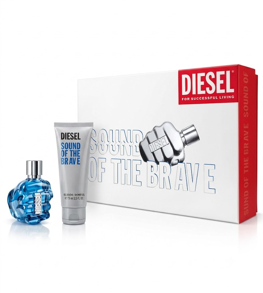 Diesel Sound Of The Brave Giftset - Eau de Toilette Spray da 50ml + Shower Gel da 75ml