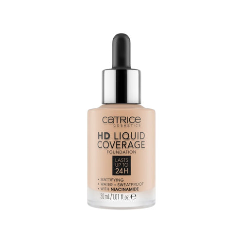 HD Liquid Coverage Fondotinta Viso Effetto Opacizzante
