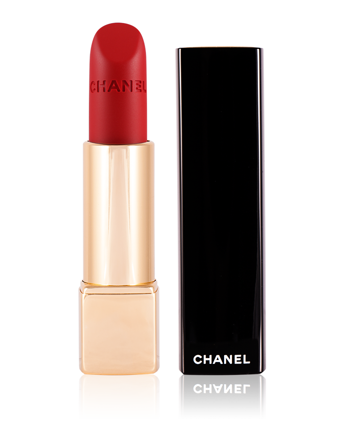 Chanel Rouge Allure Velvet Luminous Matte Lip Colour #57 Rouge Feu - Image 1