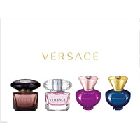 Versace Miniatures Set Women - 4 Profumi da Viaggio 4x5ml