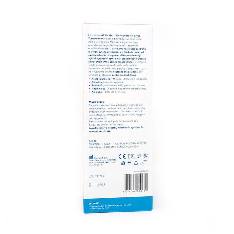 Detergente Viso A2 Age Trattamento