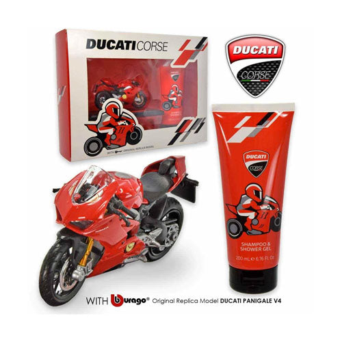 Ducati Set Regalo Modellino + Shower Gel