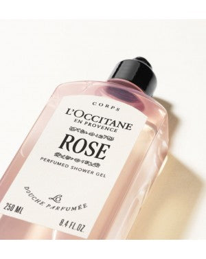 L'Occitane Rose Scented Shower Gel 250ml - Profumo delicata per bagno - Image 2