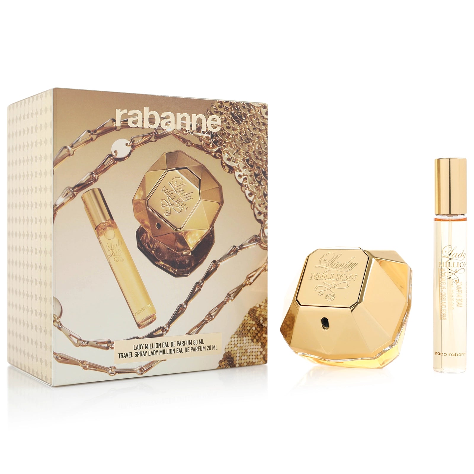 Paco Rabanne Lady Million Giftset - Profumo Donna 100ml - Image 2