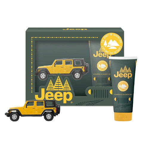 Jeep Kids Set Regalo Modellino + Shower Gel