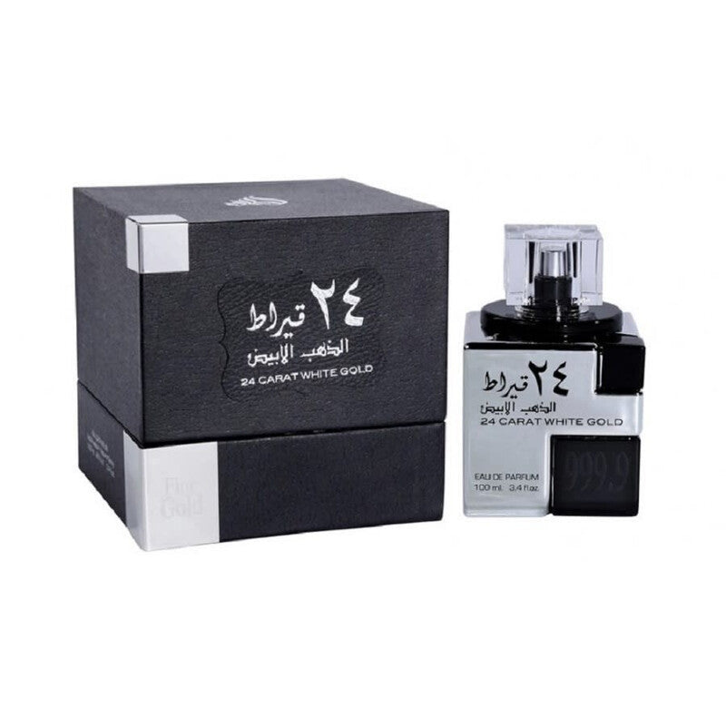 Lattafa 24 Carat White Gold Eau de Parfum Spray 100ml - Image 2