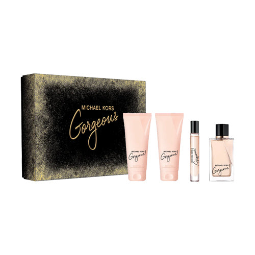 Gorgeous! Gift Set Eau de Parfum + 10 ml Travel + Body Lotion + Shower Gel