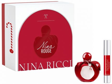 Nina Ricci Nina Rouge Giftset - Profumo EDT 50ml + Rossetto - Image 1