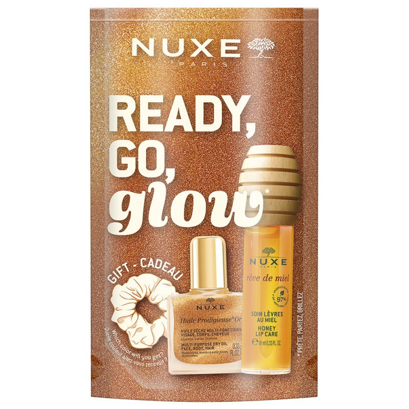Nuxe Ready, Go, Glow Honey Set - Trattamento Labbra e Corpo - Image 3