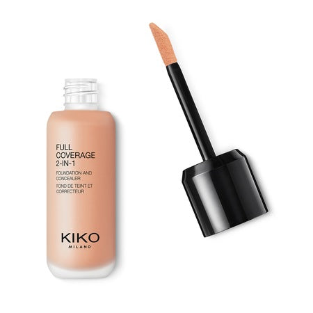 Kiko Milano Full Coverage 2 In 1 Foundation & Concealer - 25ml - Image 1